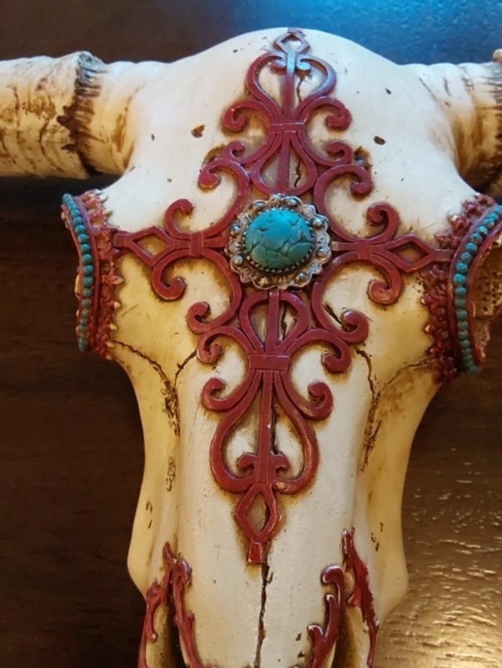 Resin Skull Wall Decor